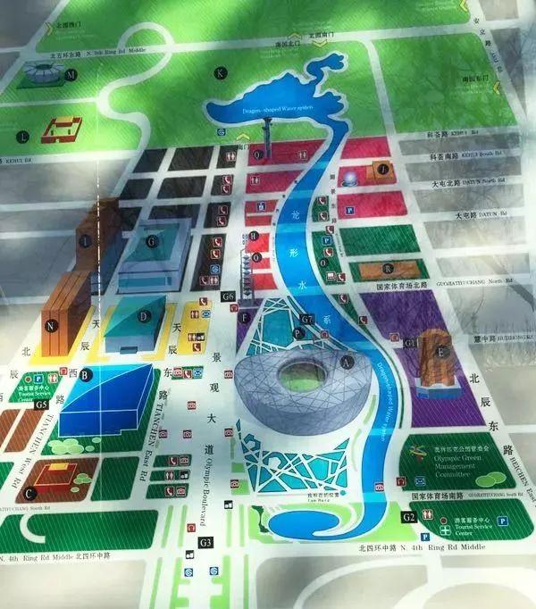 跑步路线101北京奥林匹克公园ii