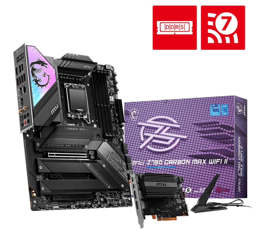 微星mpg z790 carbon max wifi ii暗黑2主板亮相 | 两大升级再掀性能