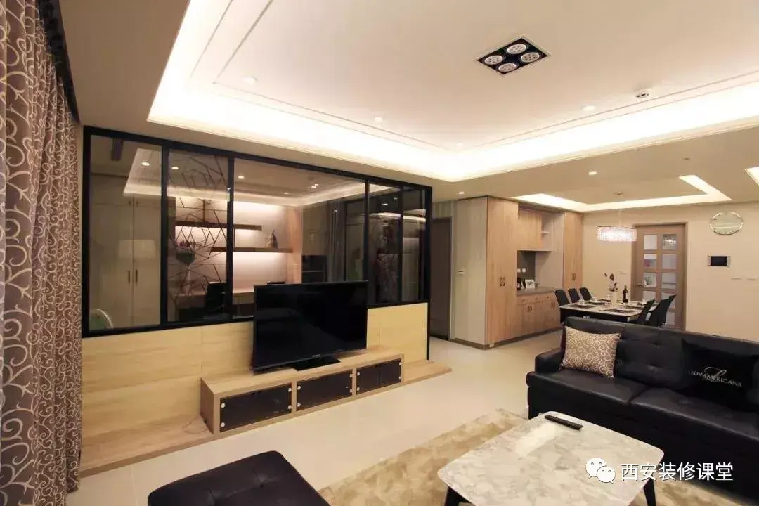 两面用的客厅隔断电视柜要怎么设计? - 知乎