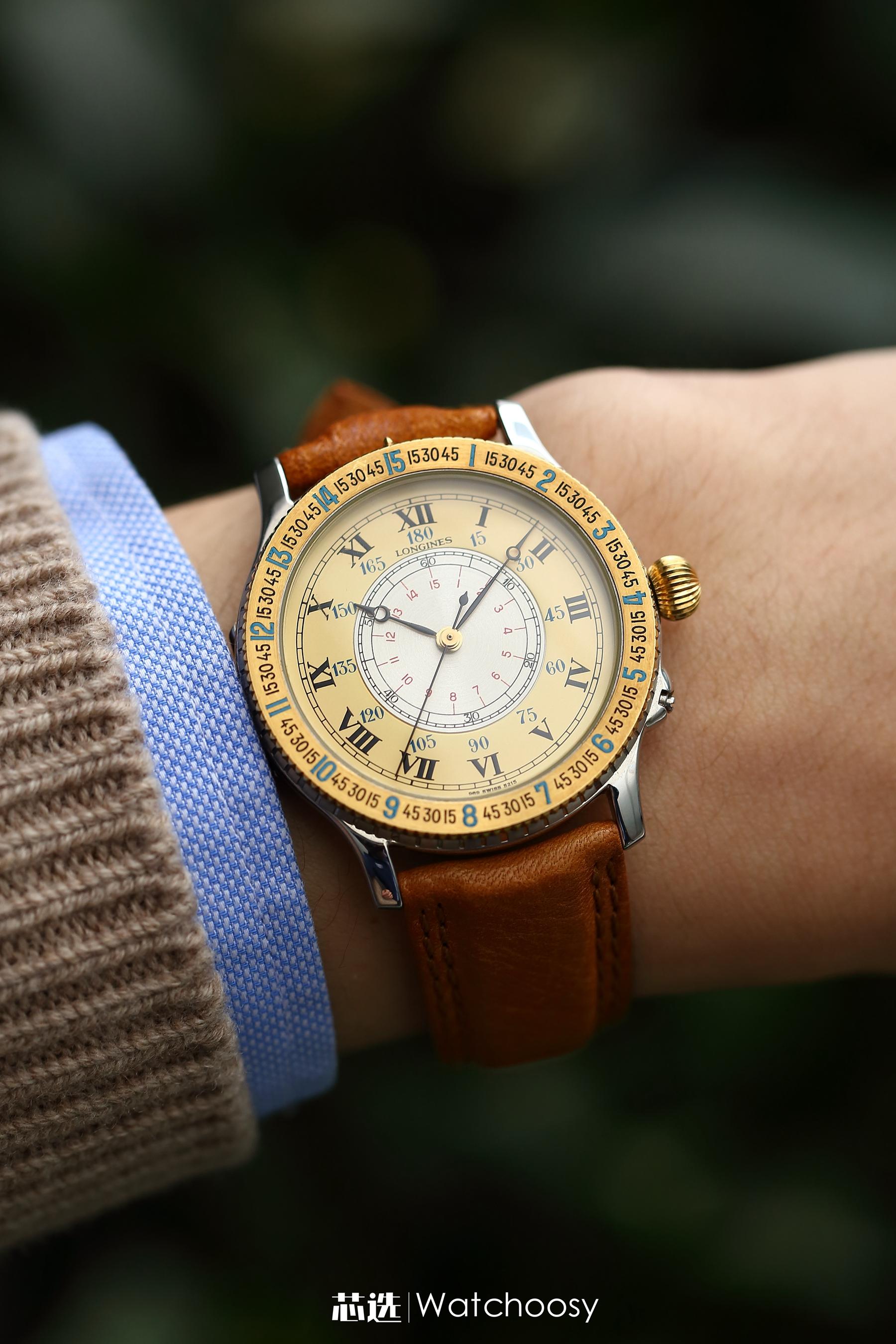 浪琴林白一块考验智商的手表