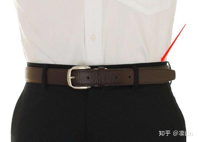 皮带尾部留多长合适? - 知乎