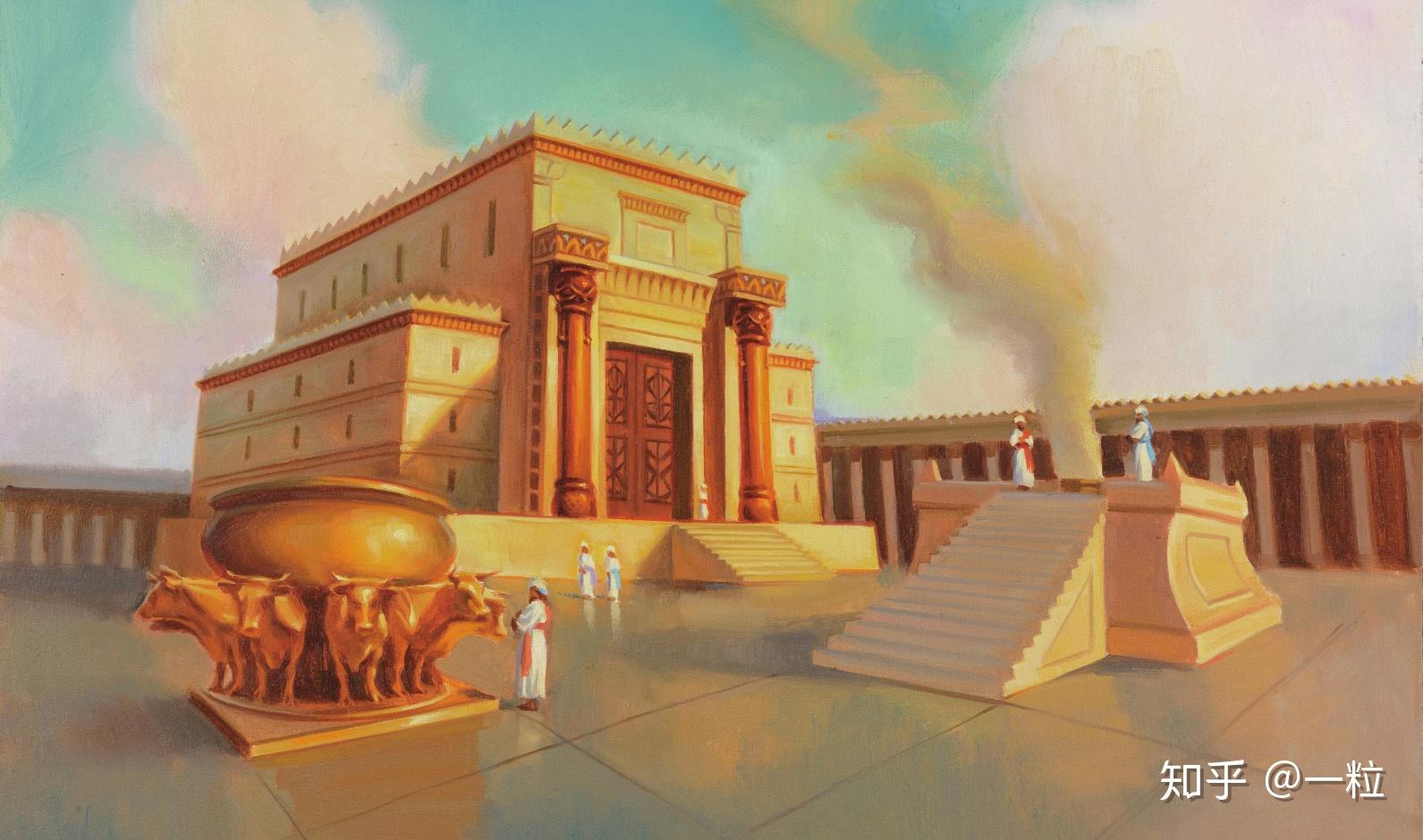所罗门建造的圣殿图片