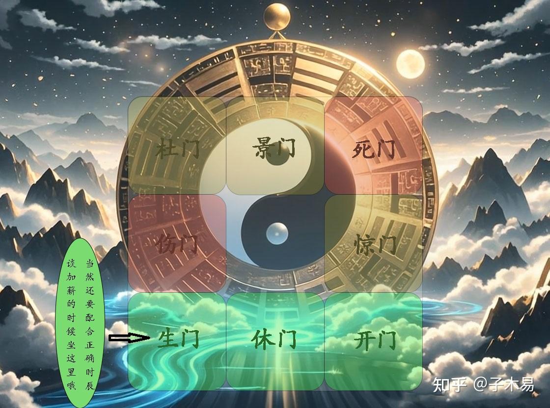 奇门遁甲3分钟极简入门:一张图掌握「八门吉凶」,小白也能秒懂 - 知乎