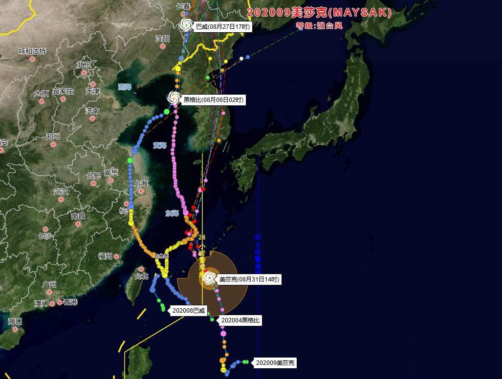 普陀山南海观音建成后台风真的每次都绕道吗
