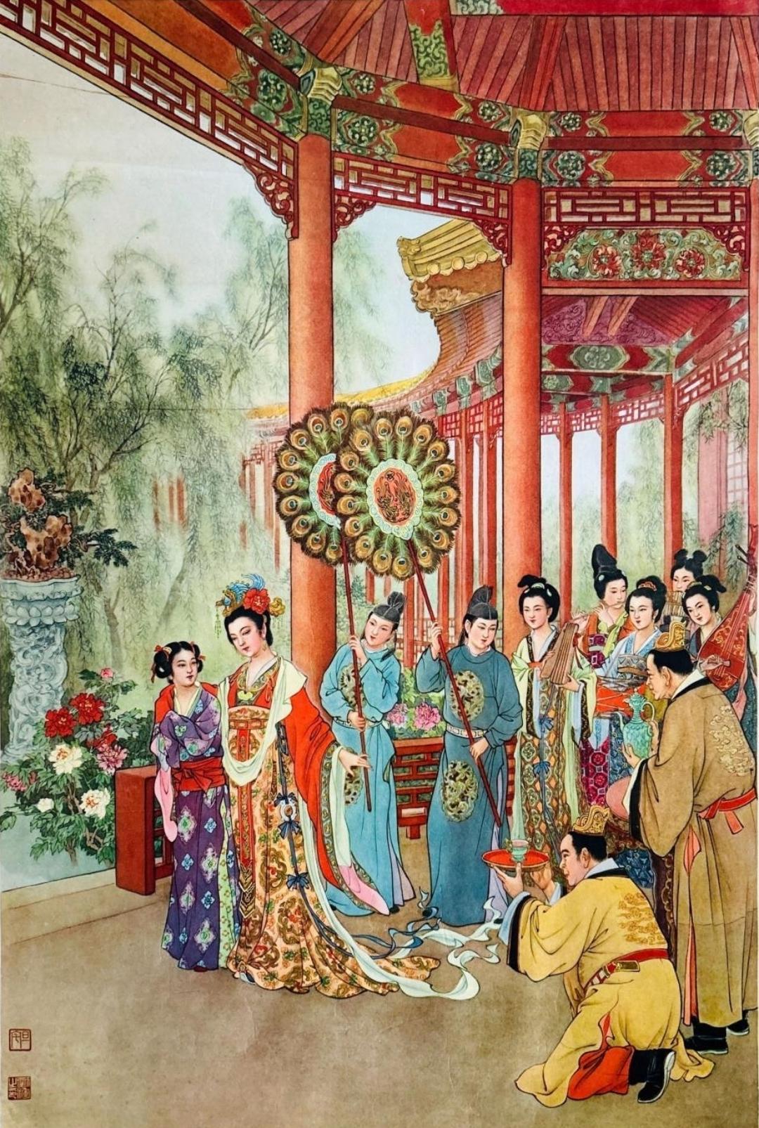 刘旦宅年画：古代四大美女- 知乎