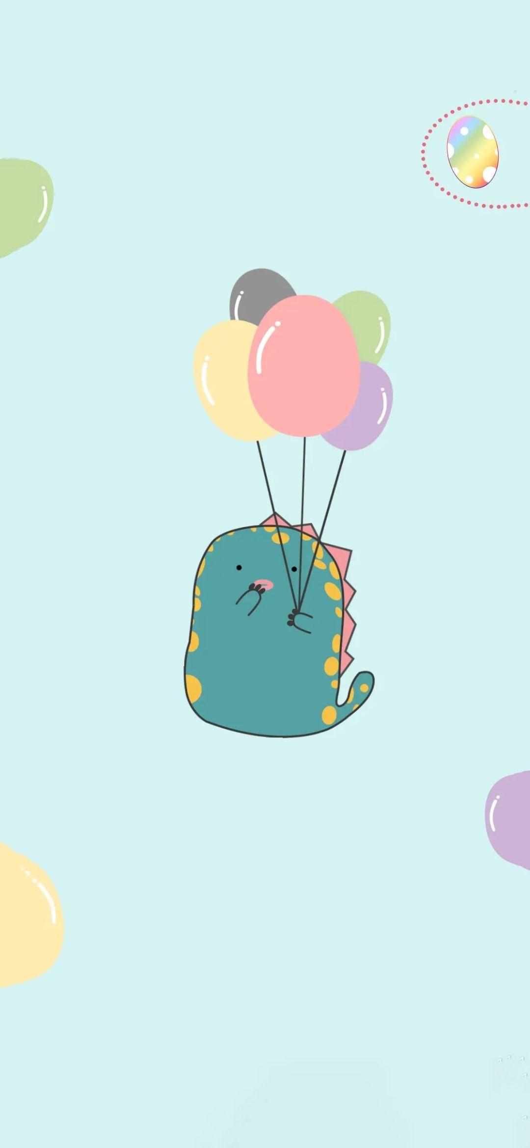 有没有卡通小恐龙的壁纸或头像