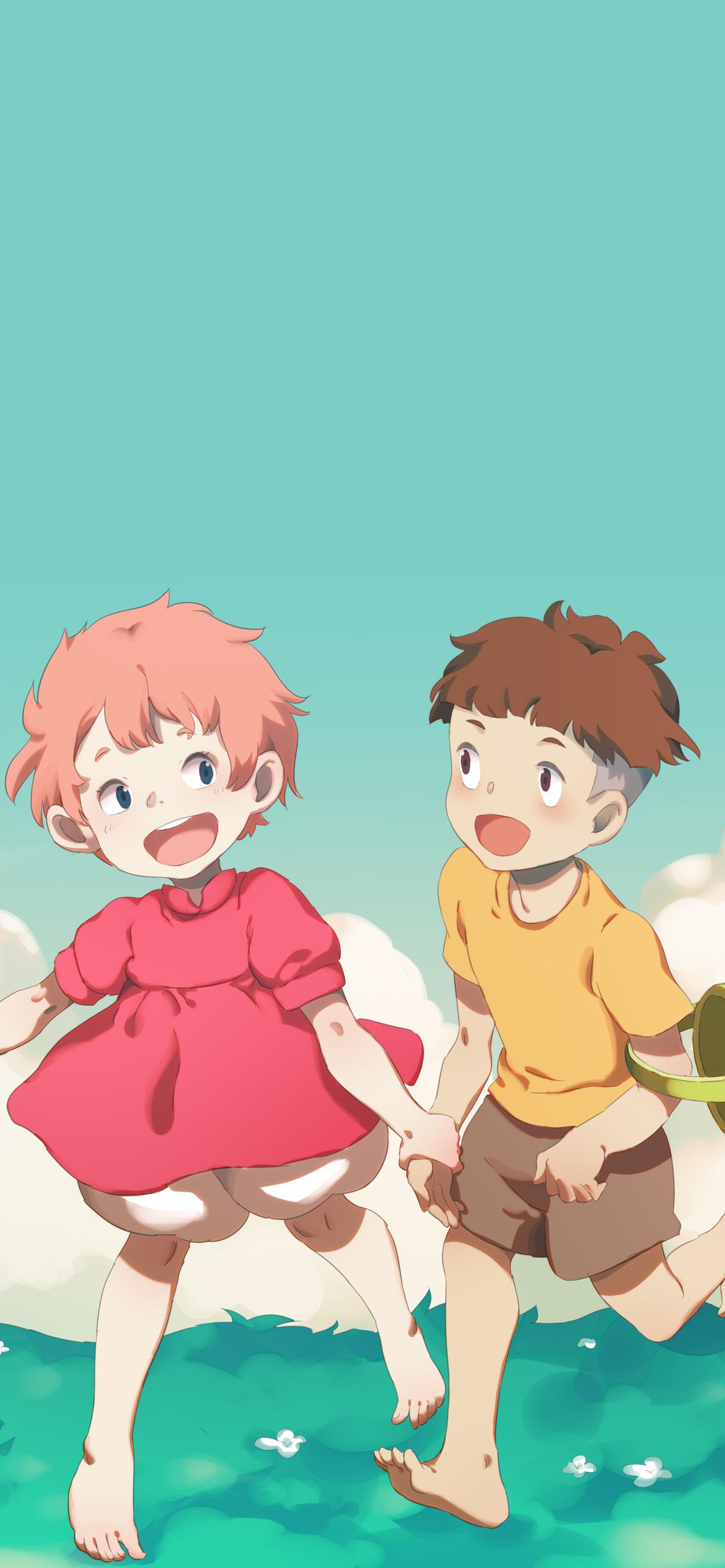 宫崎骏动漫|治愈系手机壁纸套图 收藏起来