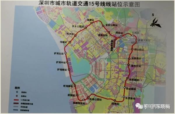 深圳地铁线路图（最详细，1-33号线），附高铁与城际线路图，持续更新  第35张