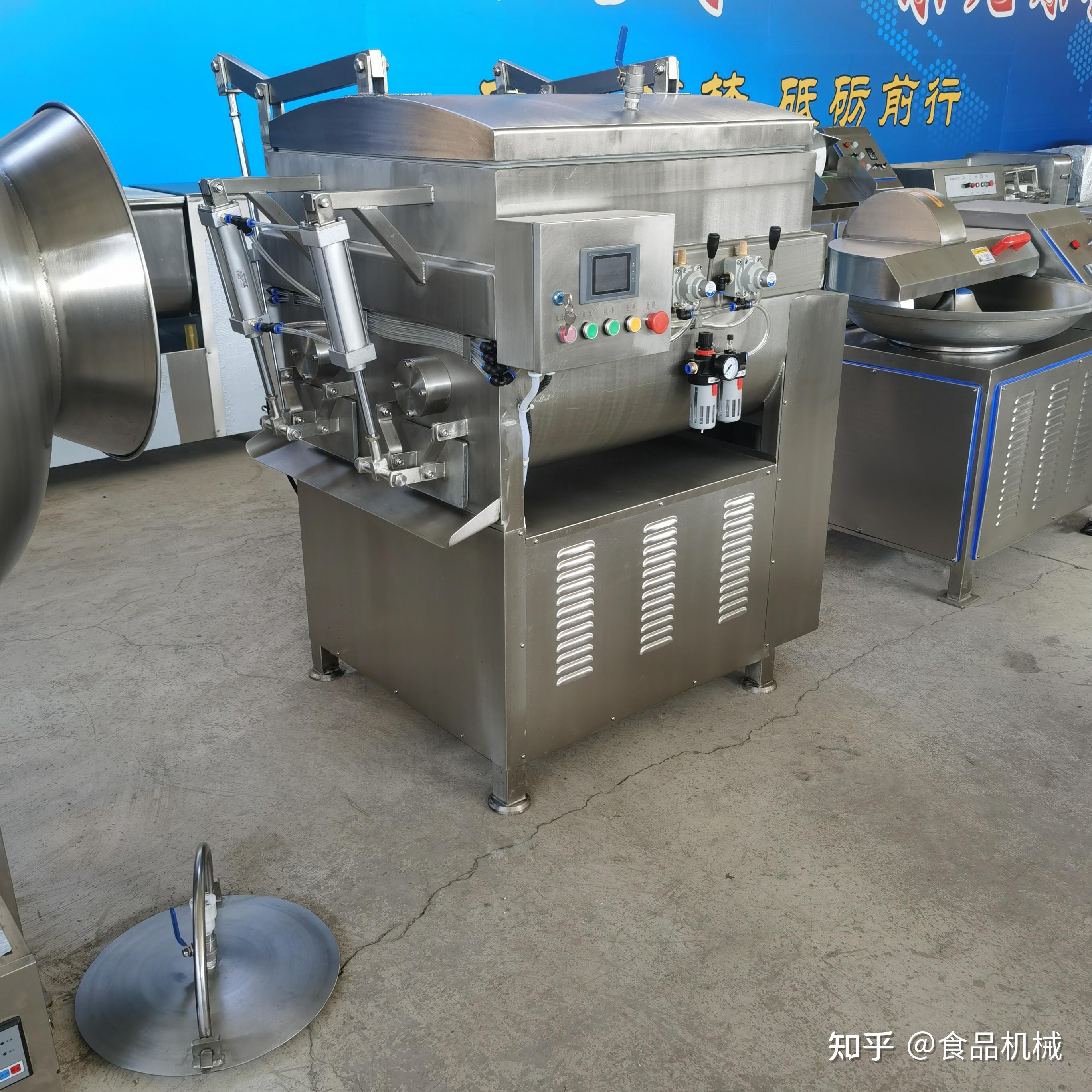 真空拌馅机在食品加工中起到什么作用