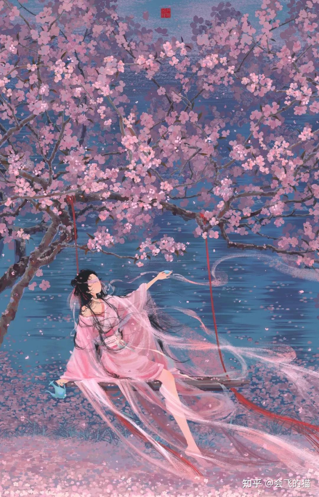 古风唯美插画集超温柔绝美意境