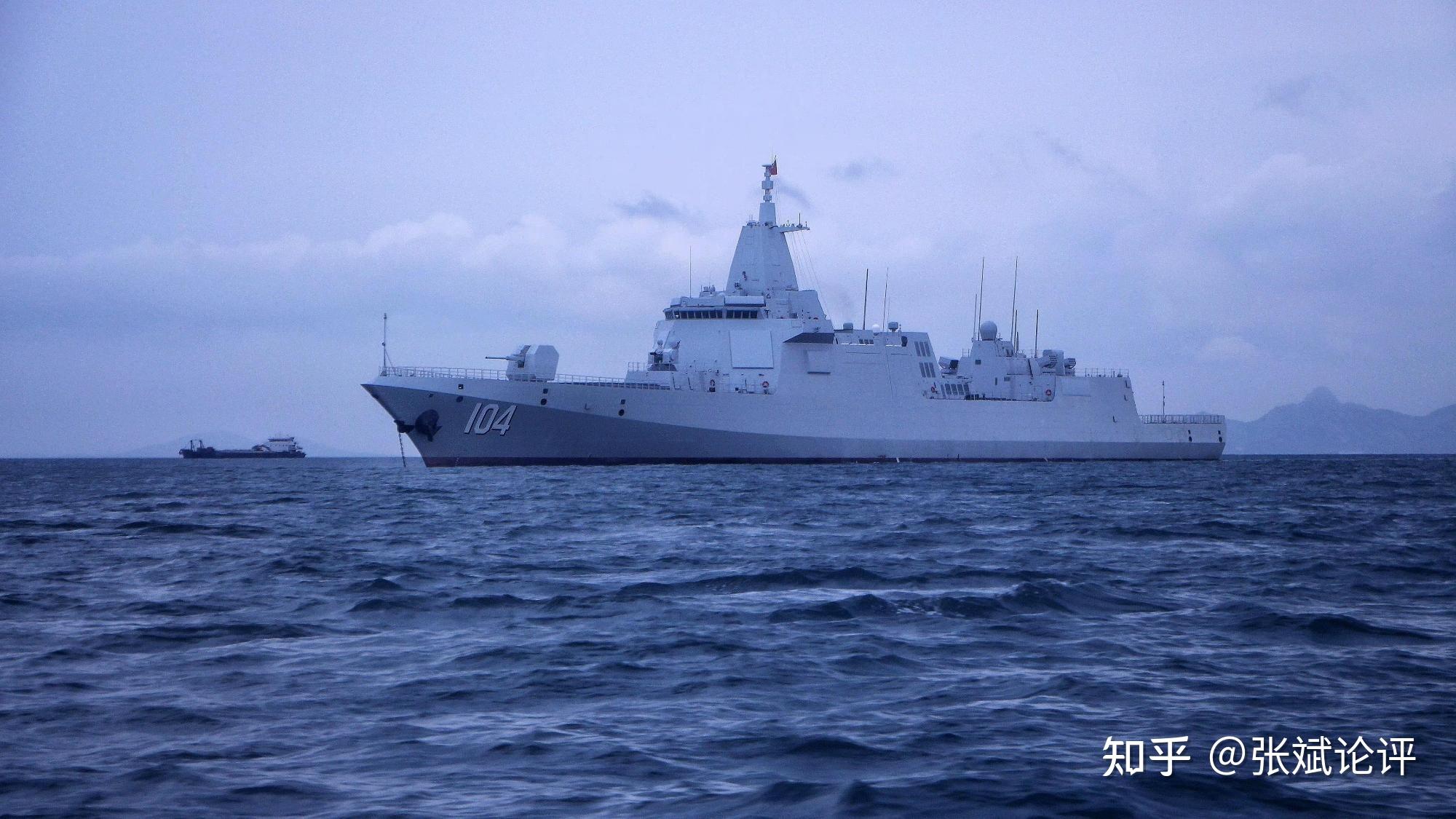 中国第一艘054b新型护卫舰下水技术革新再登新高