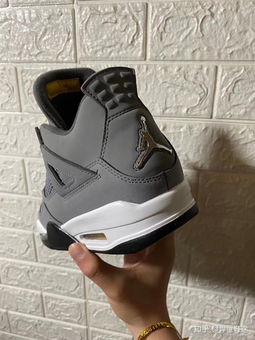 aj4酷灰原底面鞋鑑定心得