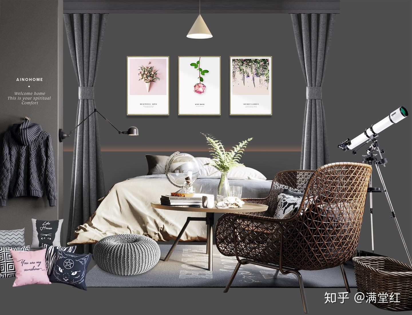 千篇一律的软装风格,毫无个性,唯有靠它让你变得与众不同 - 知乎