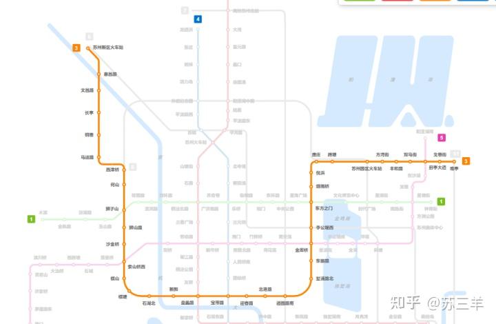 蘇州地鐵5號線6月29日開通初期運營五號線的運營將會對蘇州發展帶來