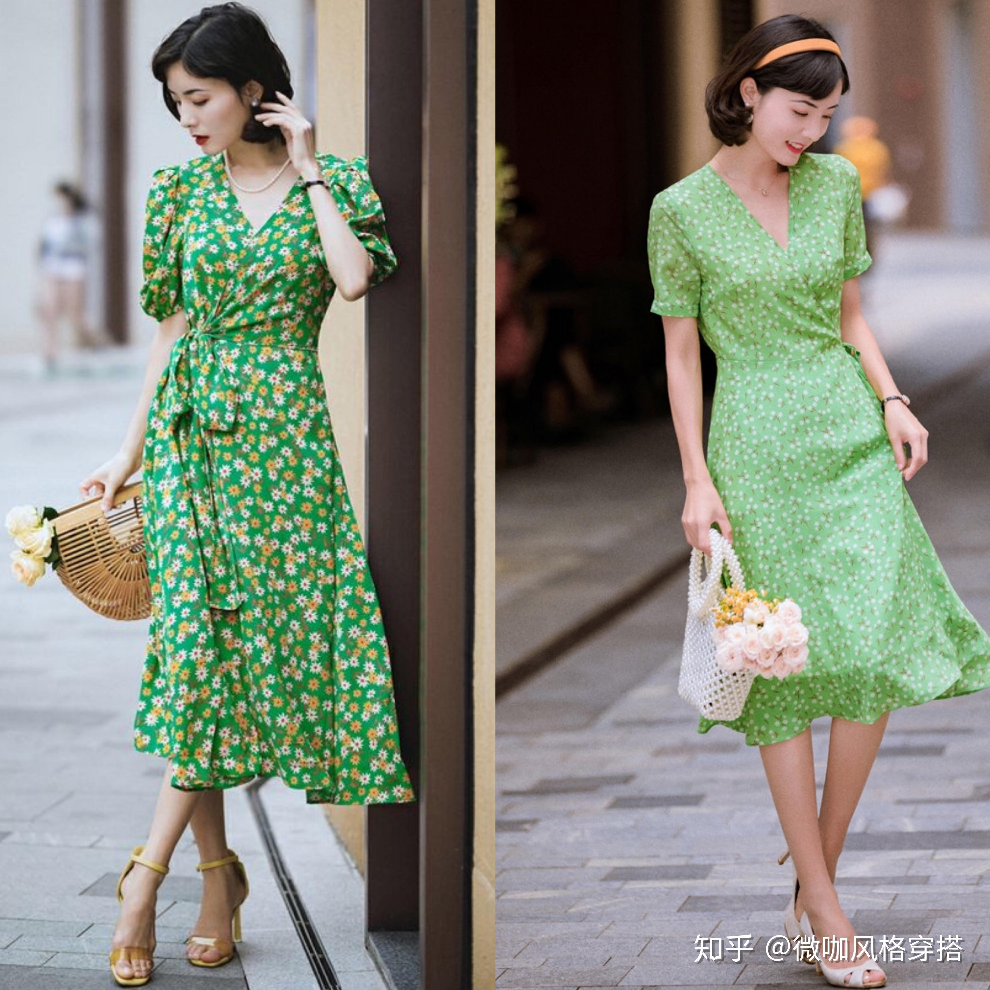 初夏的茶歇裙这样穿轻松打造法式女人味