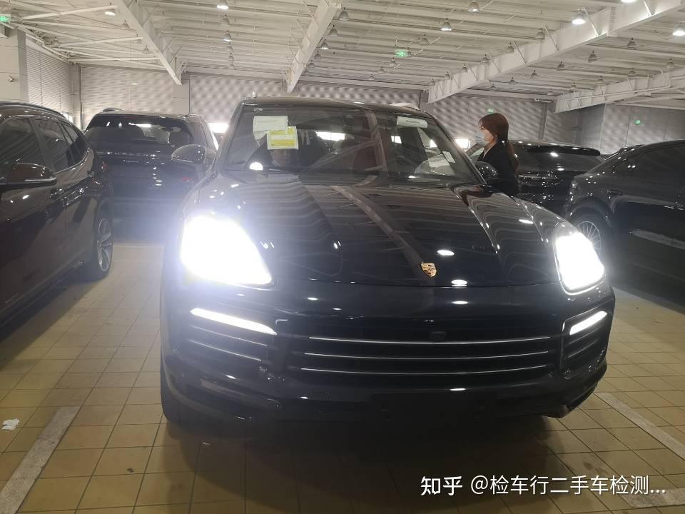 上海二手車檢測正規第三方檢測機構可出報告檢測一臺保時捷卡宴