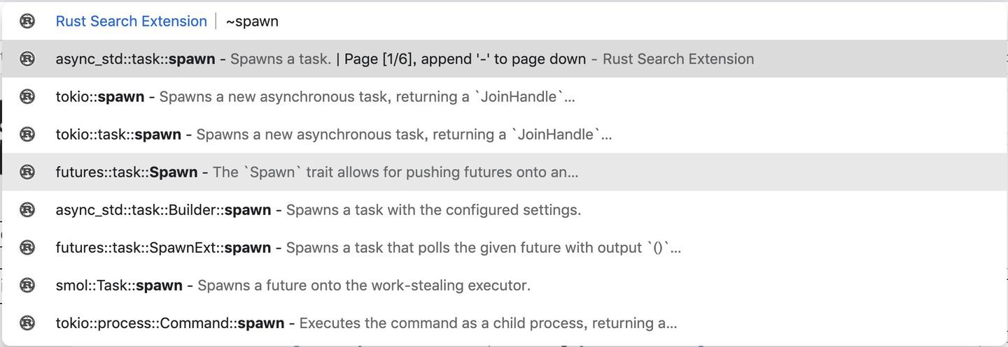Rust Search Extension 0.10发布! - 知乎
