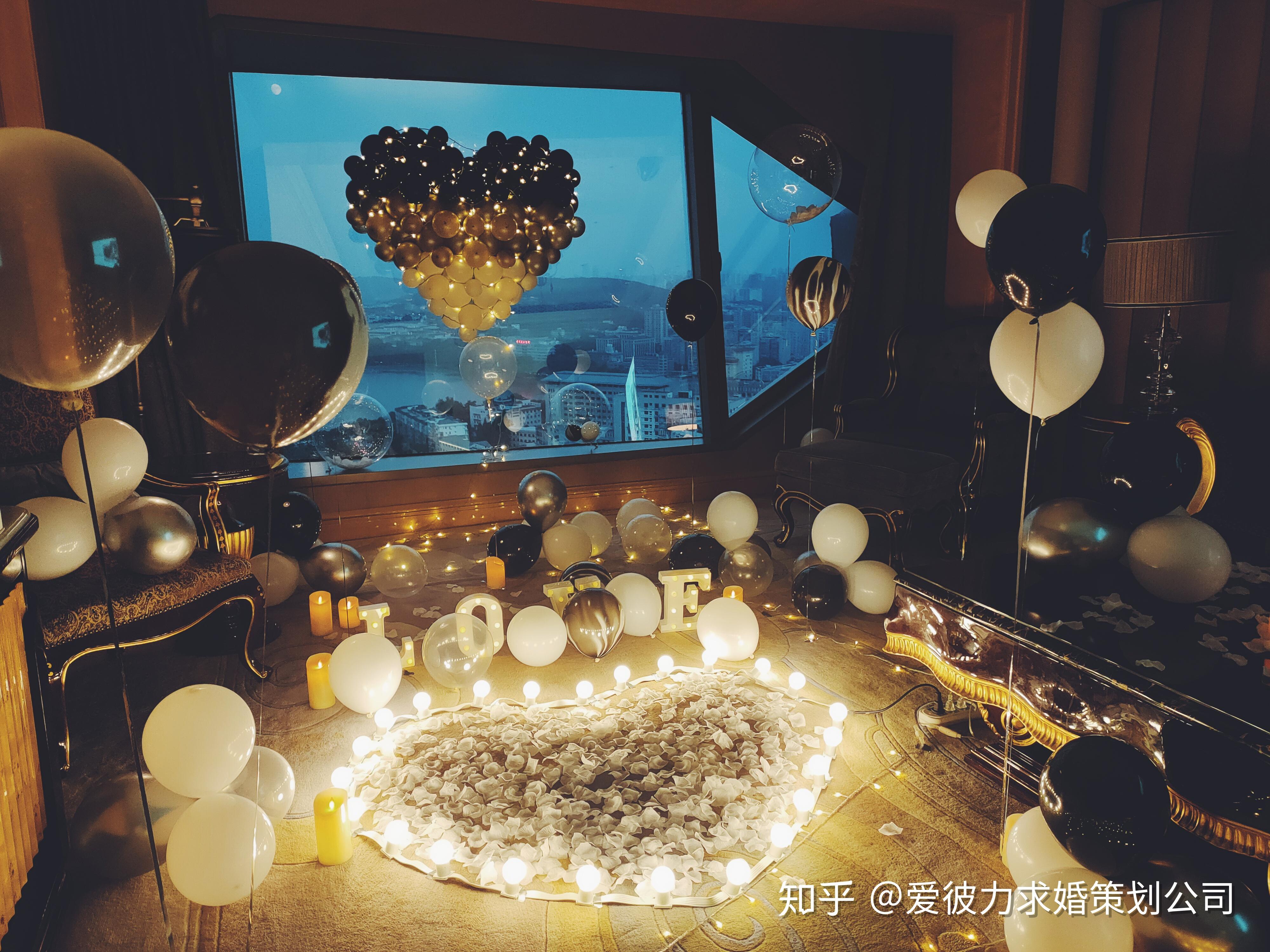 石家庄室内求婚创意大全石家庄室内浪漫求婚方式有哪些