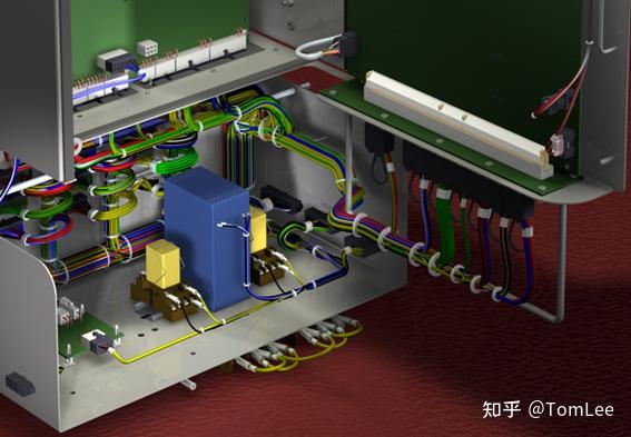 SolidWorks,UG/Routing,Pro/E/Cabling,谁适合小型电气控制盒子布线? - 知乎