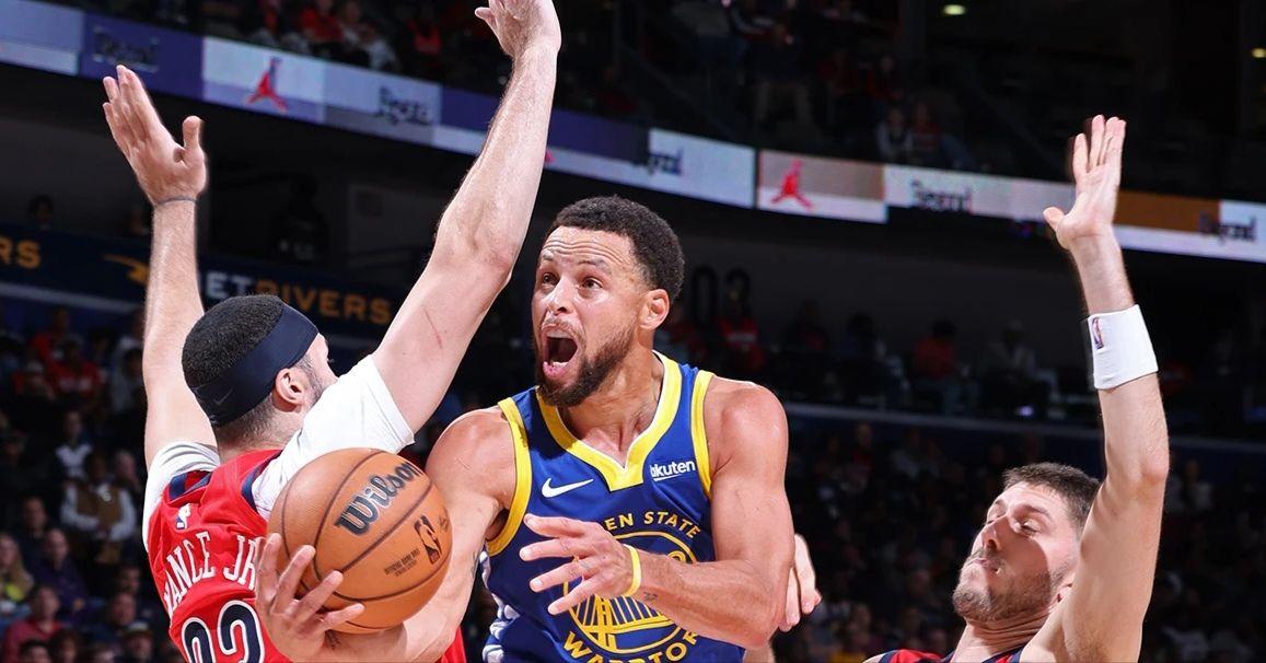 2324赛季nba勇士130102鹈鹕库里42分如何评价这场比赛