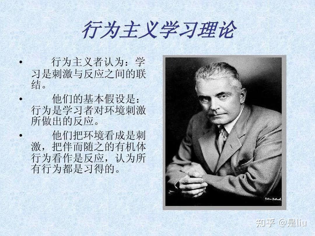 心理学小知识——行为主义 - 知乎