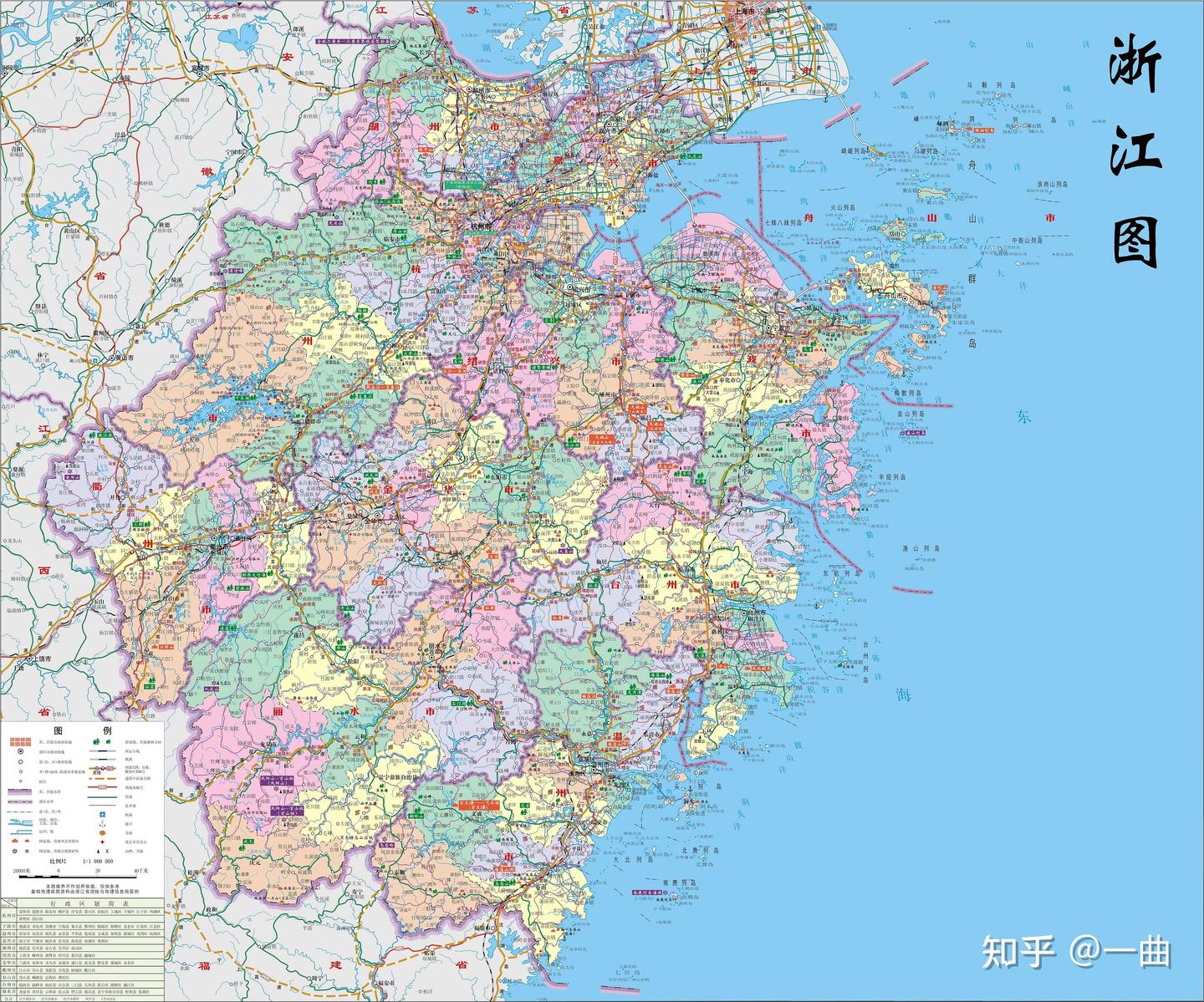 高清地图|中国各省市(部分)超高清地图分享 - 知乎
