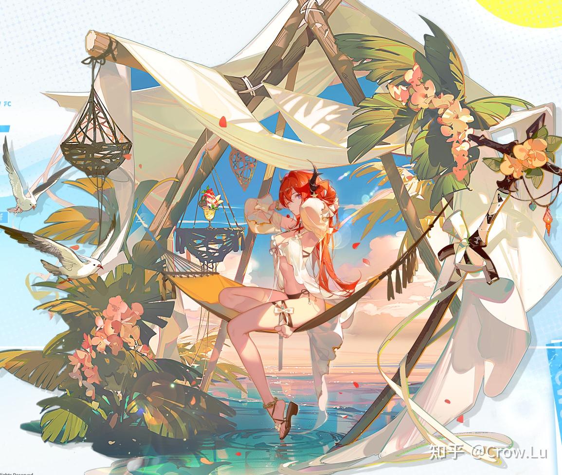 如何评价《明日方舟》新时装"缤纷奇境 cw03-史尔特尔"? - 知乎