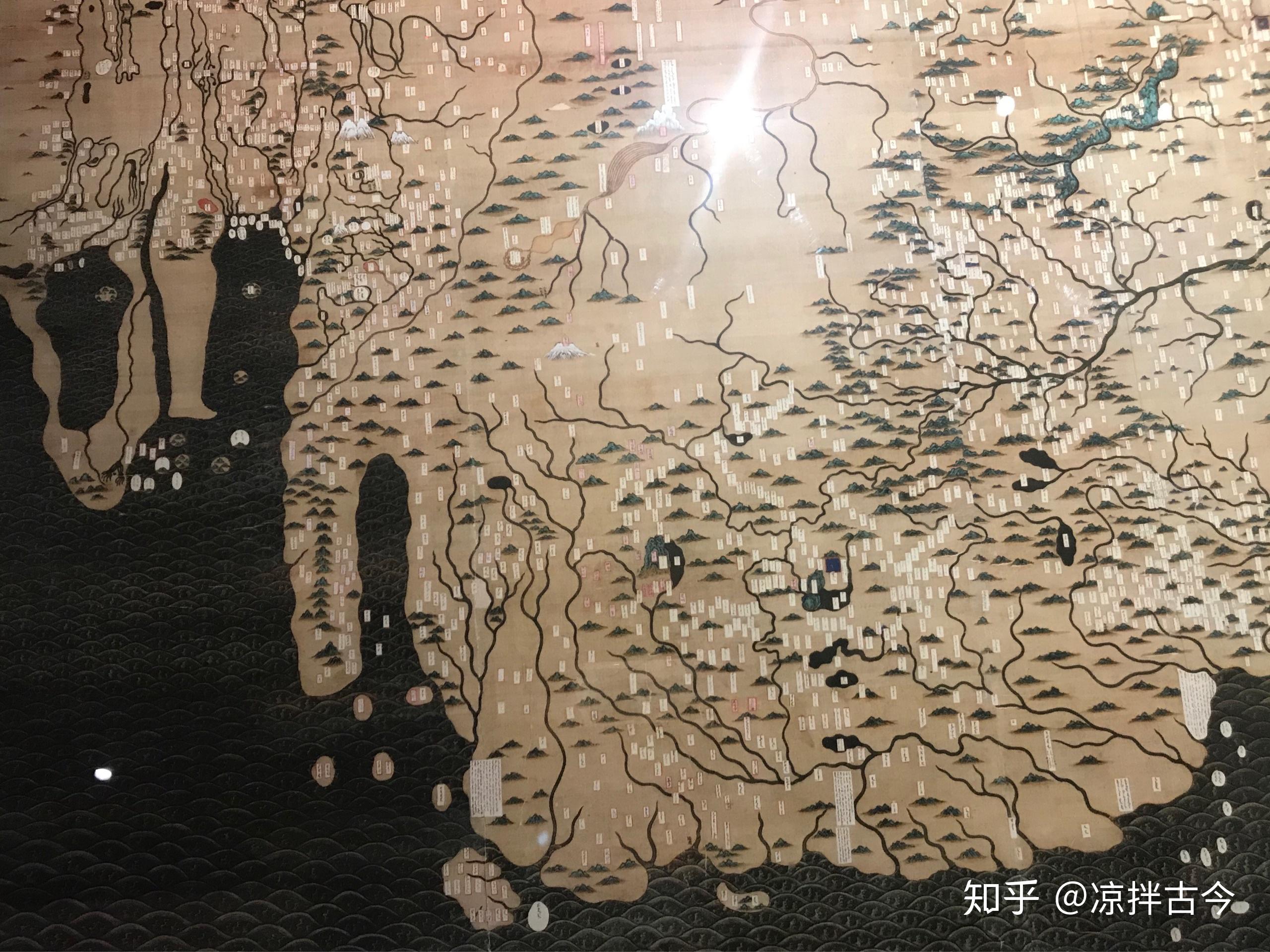 从存世最久远的彩绘世界地图《大明混一图》,展开来看中国古代王朝
