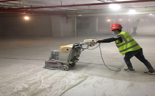 甲乙固混凝土密封固化地坪施工流程图