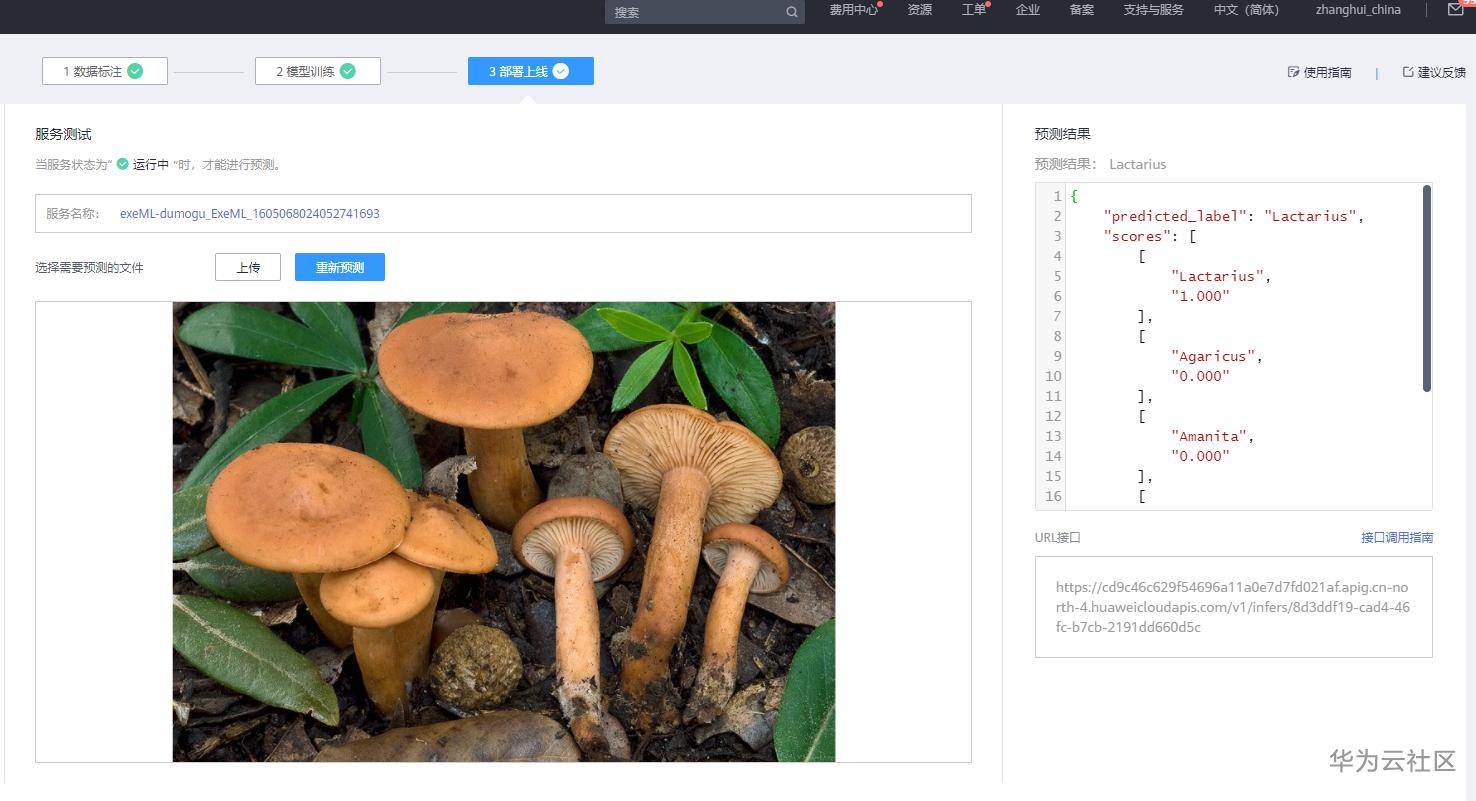 手把手教你使用ModelArts的自动学习识别毒蘑菇分类 手把手教你使用ModelArts的自动学习识别毒蘑菇分类