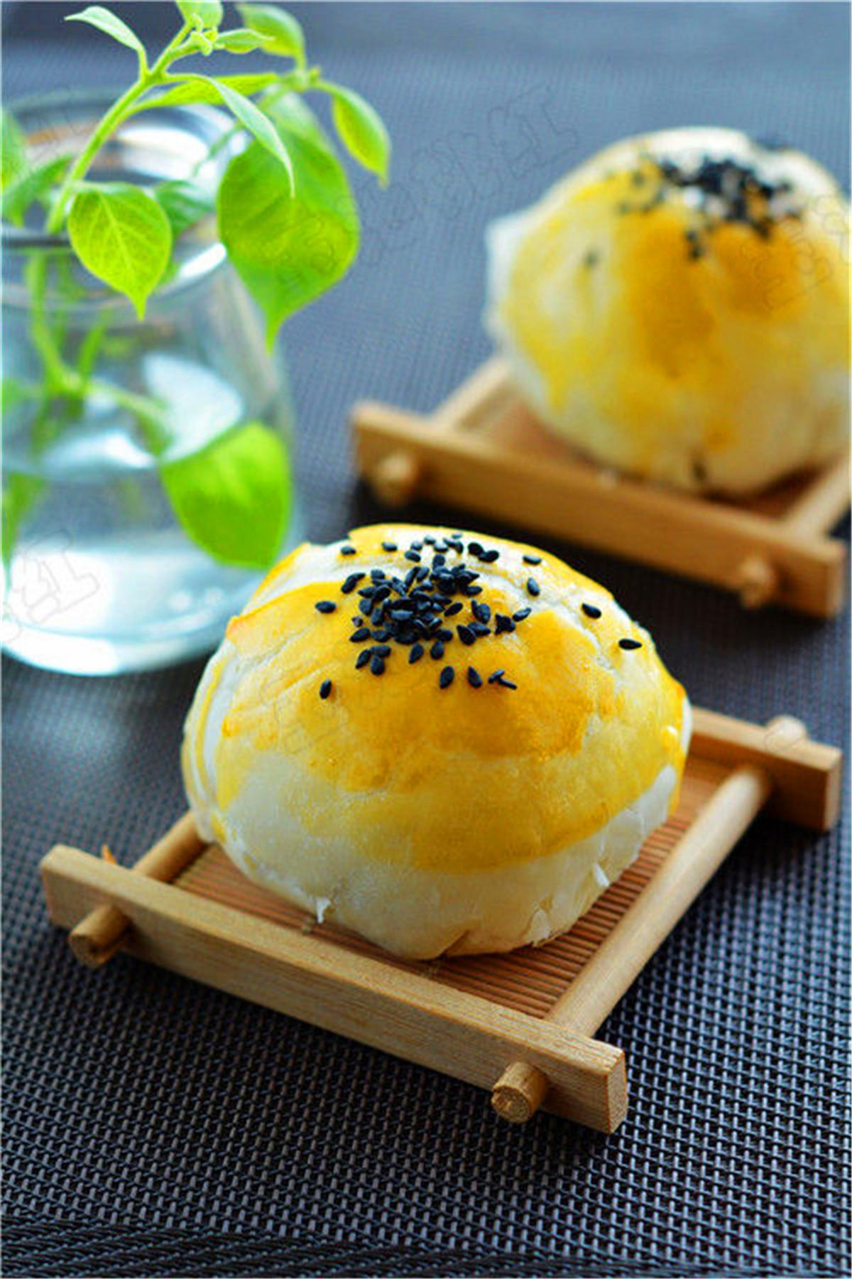 酥皮月饼的freestylediy你的爱02咬一口酥香掉渣