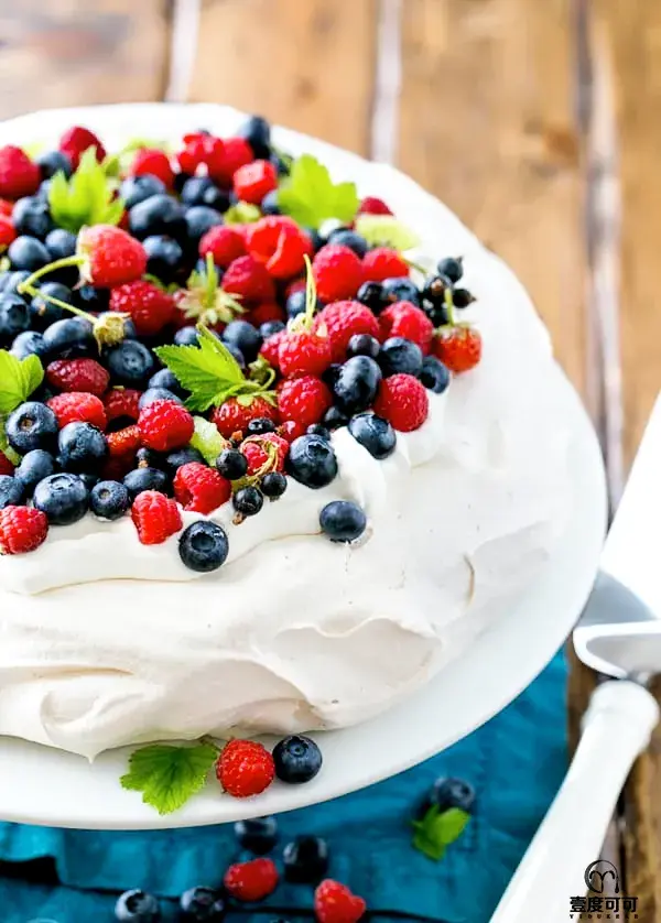 配方分享异域风情甜品帕夫洛娃pavlova