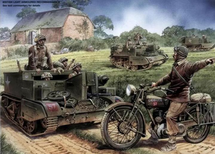【鱼鹰社】二战英军侦察兵史（1）步兵师机械化装甲车侦察团初创编制战术 - 知乎
