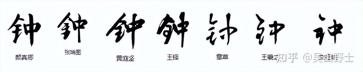 在古代「钟」、「锺」、「鐘」字有哪些差别? - 知乎