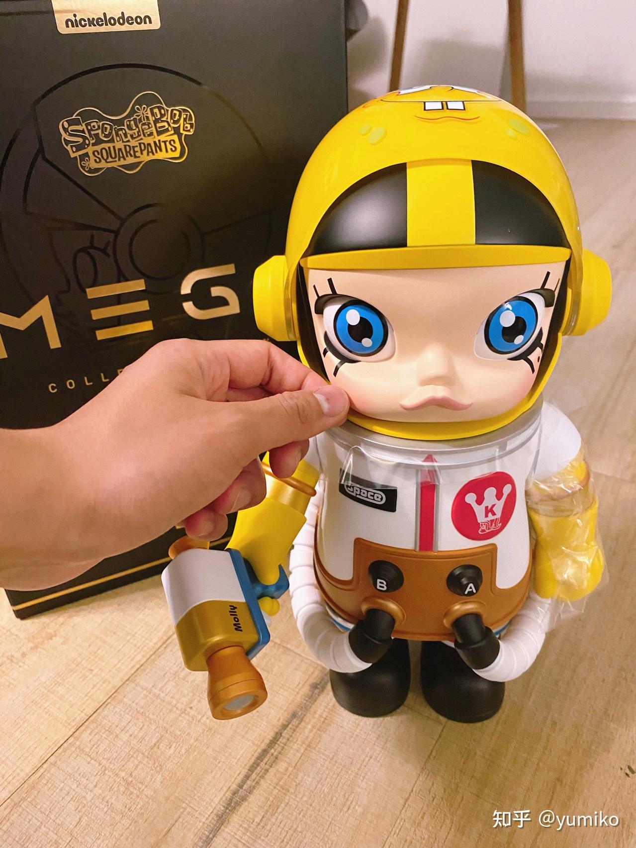 popmartx海绵宝宝spacemollymega400