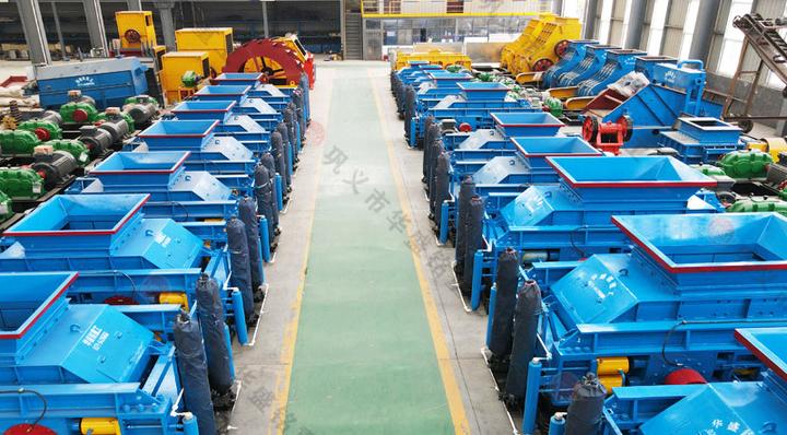 玄武岩对辊制砂机