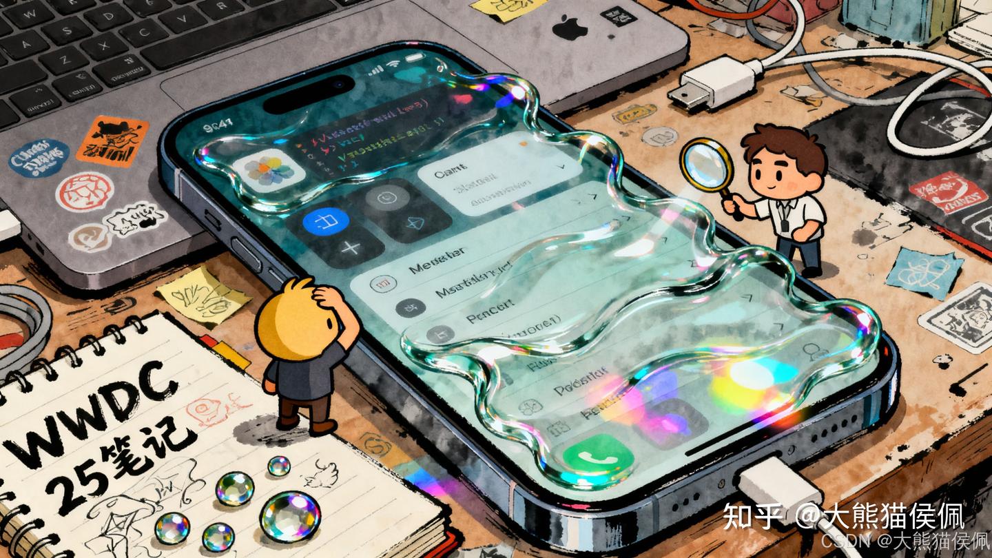 iOS 26 仅需几行代码让 SwiftUI 7 液态玻璃界面焕发新春 - 知乎