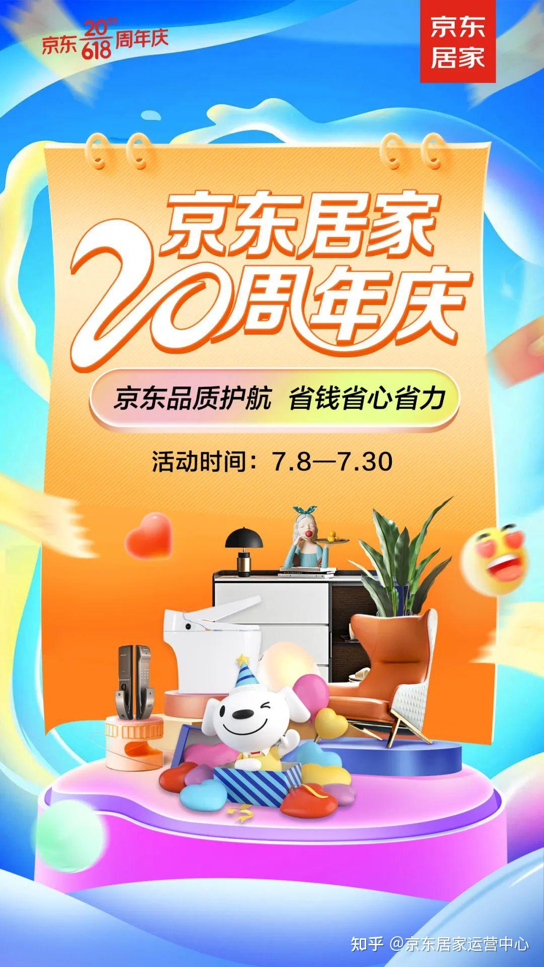 京东居家20周年庆百万补贴，八大保障、十一重钜惠来袭！！ - 知乎