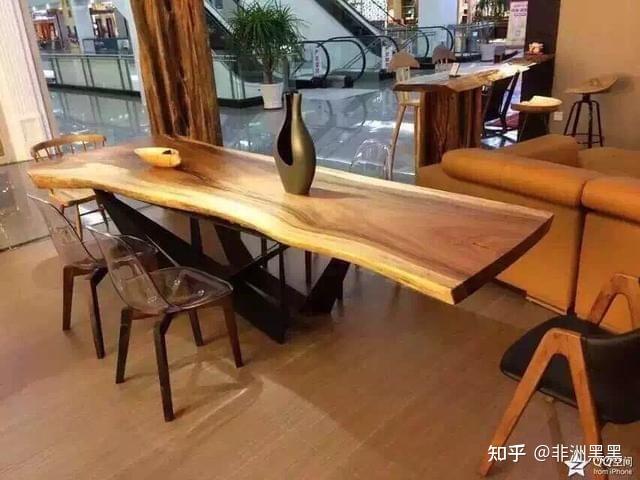 低调奢华的茶桌：南美胡桃木实木大板 - 知乎