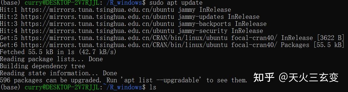 linux（WLS2）、Ubuntu 20.04.4 LTS安装R - 知乎