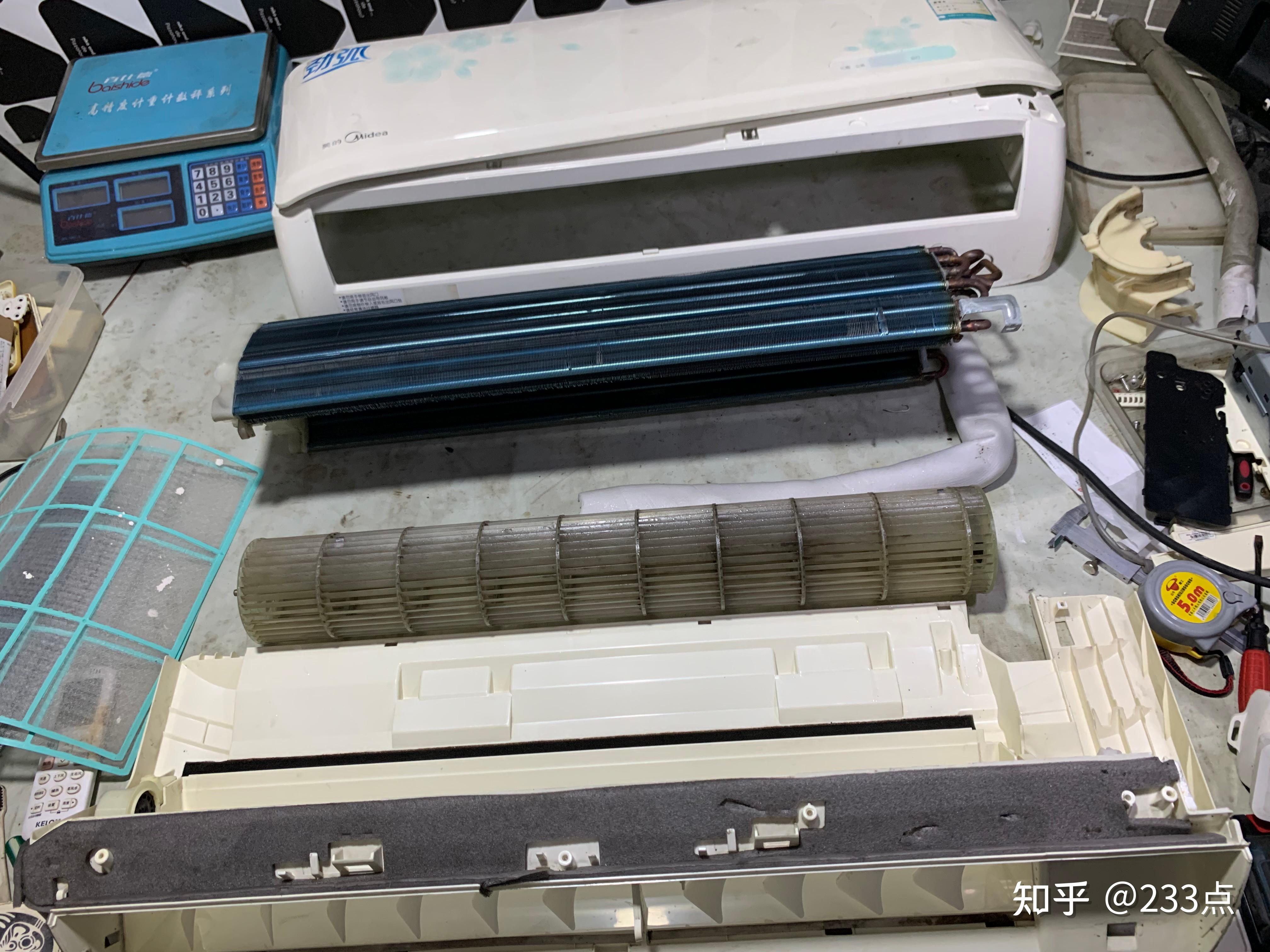 拆解美的劲弧kf-26gw/y-id(d2),2015.2生产