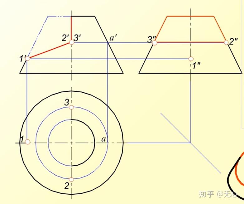 04:机械制图cad,圆锥圆球圆柱【截交】【挖槽】,截平面和复合回转体