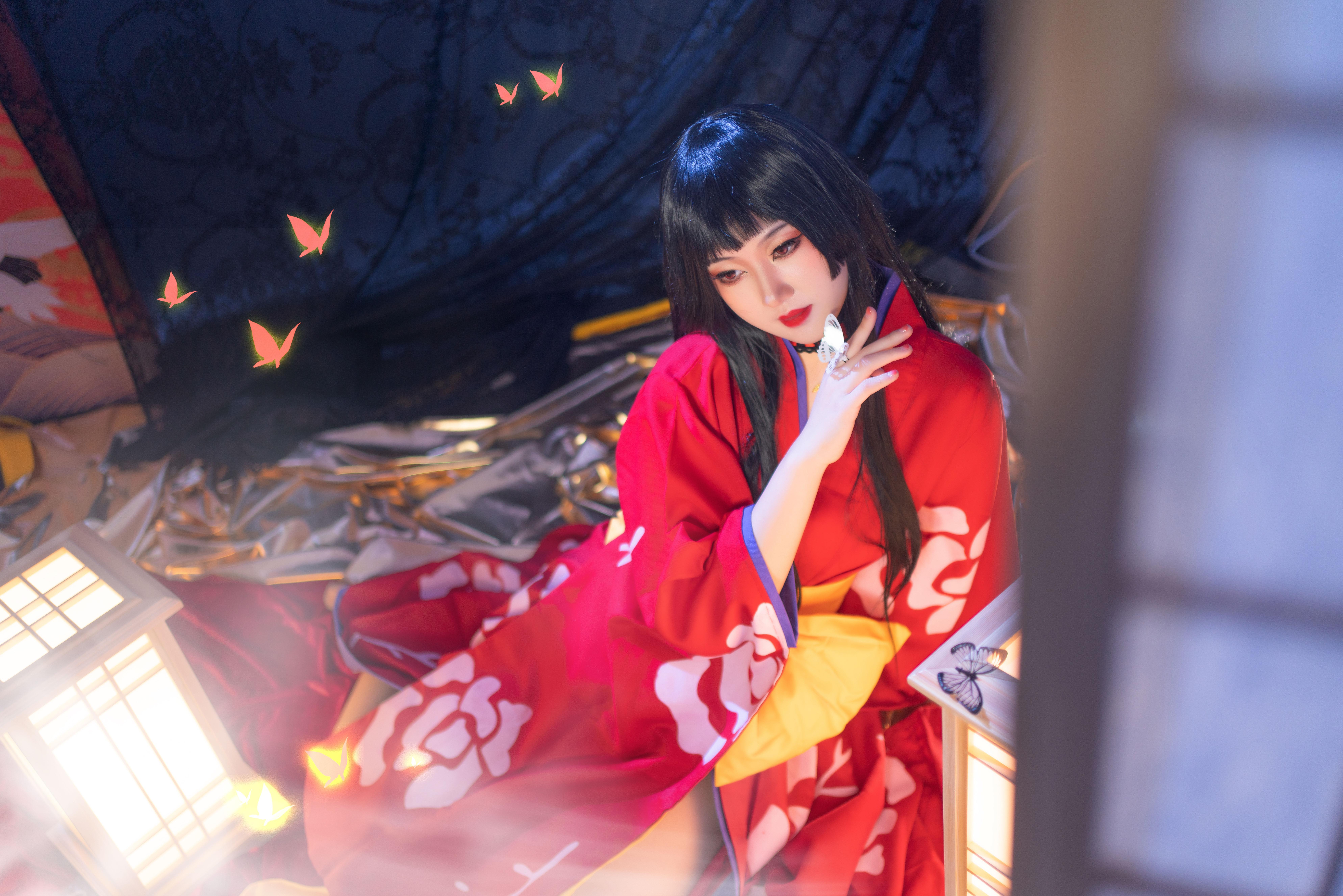 四月一日灵异事件簿壹原侑子cosplay