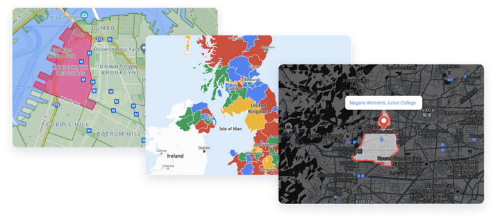 Google Maps | 数据驱动样式新功能上线!定义 Google 地图边界以解锁关键信息 - 知乎