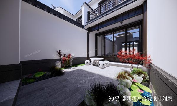 临街小户型新中式合院别墅区规划,6个户型带平面图 第二期——润润四合院设计刘鹰 - 知乎