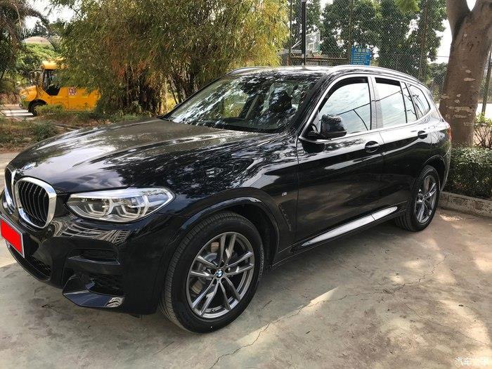 喜提宝马x3运动版深邃碳黑色超级迷人交作业啦