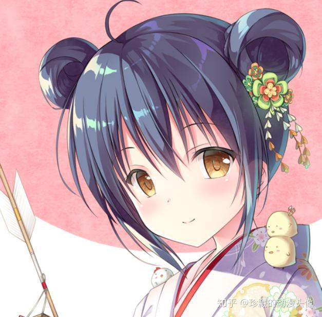 动漫头像有趣可爱的二次元和风少女换一个头像换一种心情