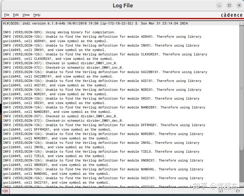 Library compiler lib db 