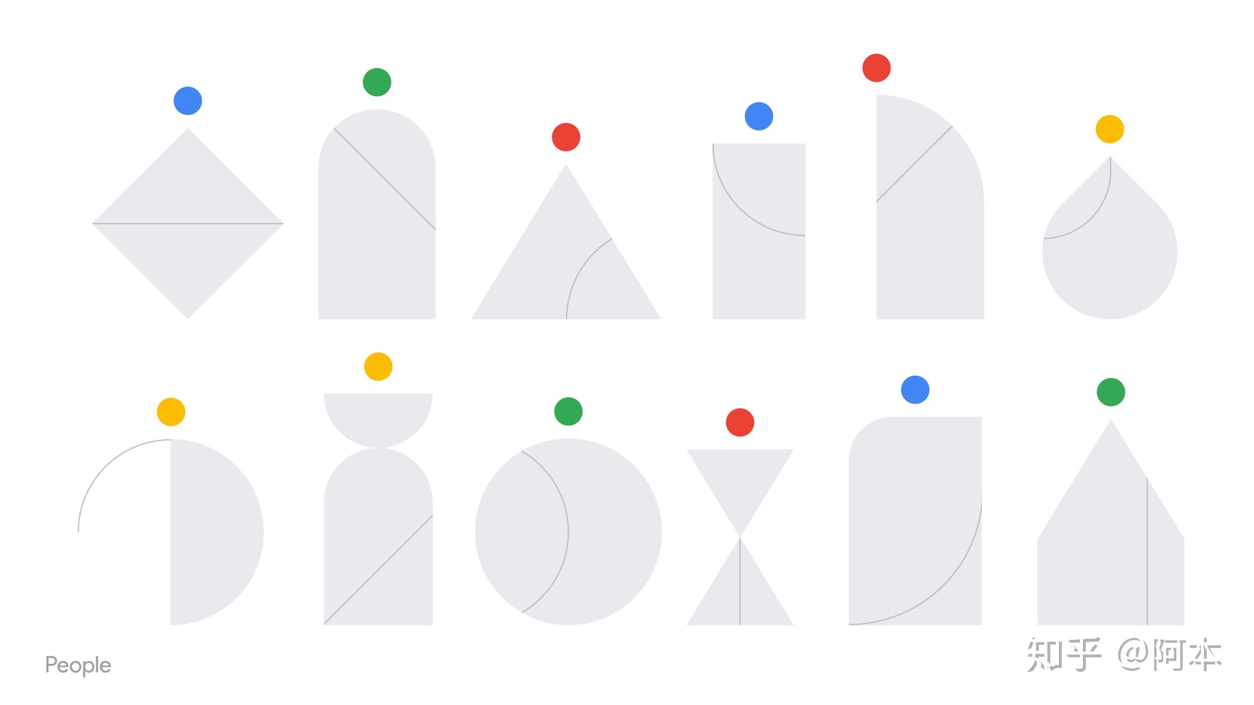 google与gunner推出的最新意象图形系列