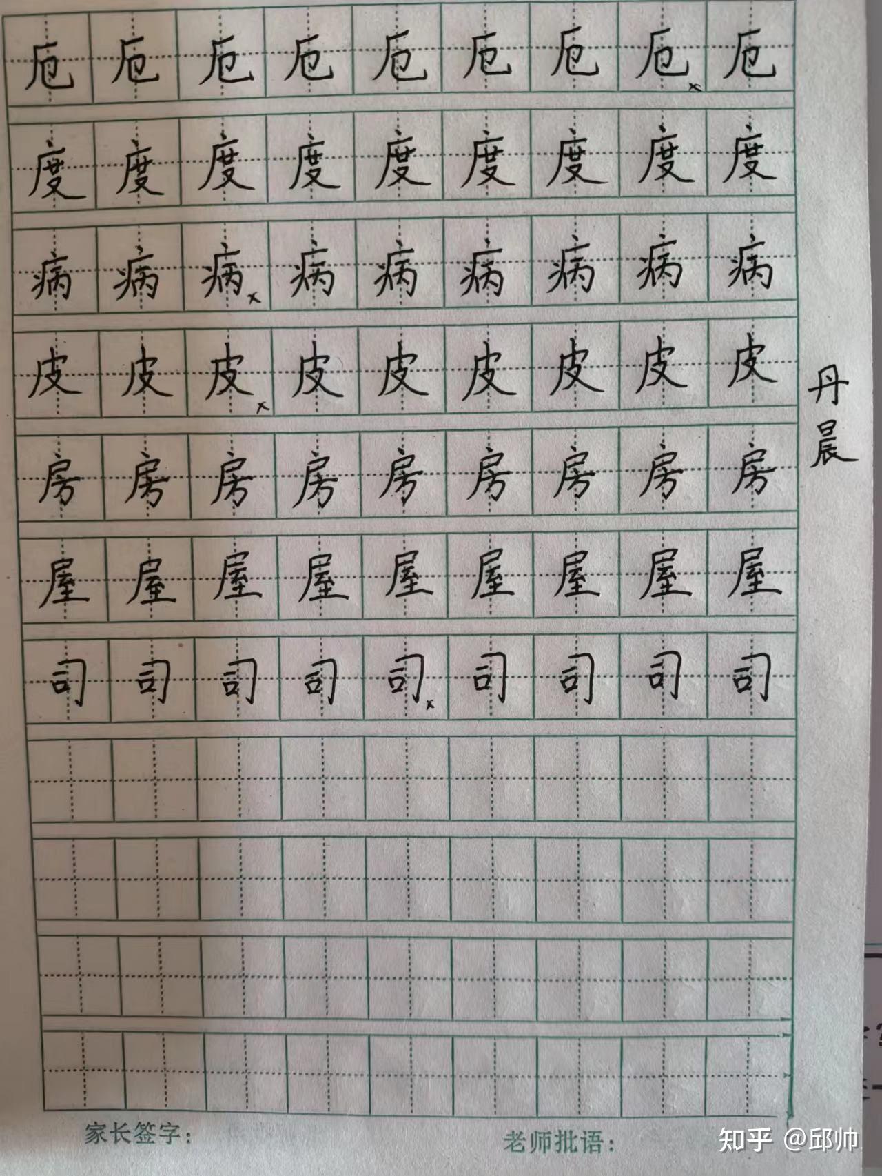 世界上写字最好看的人图片